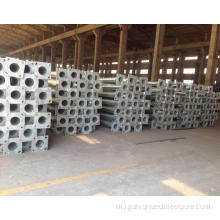 6M-12M hot dip galvanized လမ်းအလင်းသံမဏိတိုင်